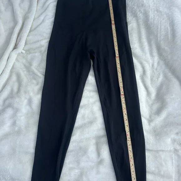 POSHDIVAH Black High Rise Leggings Size XL Stretch Activew - Picture 4 of 6